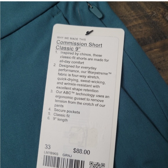 LULULEMON Commission Warpstreme Shorts | 33 - Picture 6 of 7